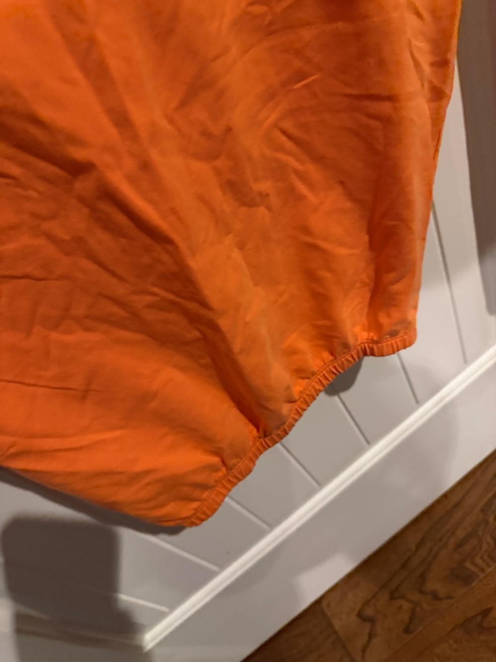 Orange Strapless Jumpsuit - Women - Picture 3 of 12